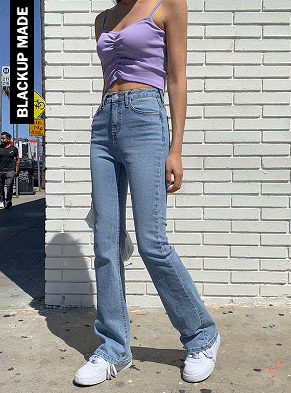 Classic Bootcut Jeans - Blackup